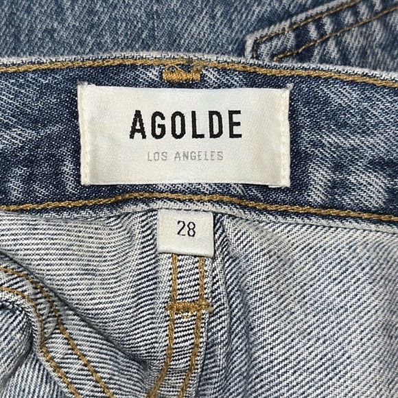 AGOLDE Relaxed Mid Rise Boot Jean in Medium Wash - Picture 12 of 16